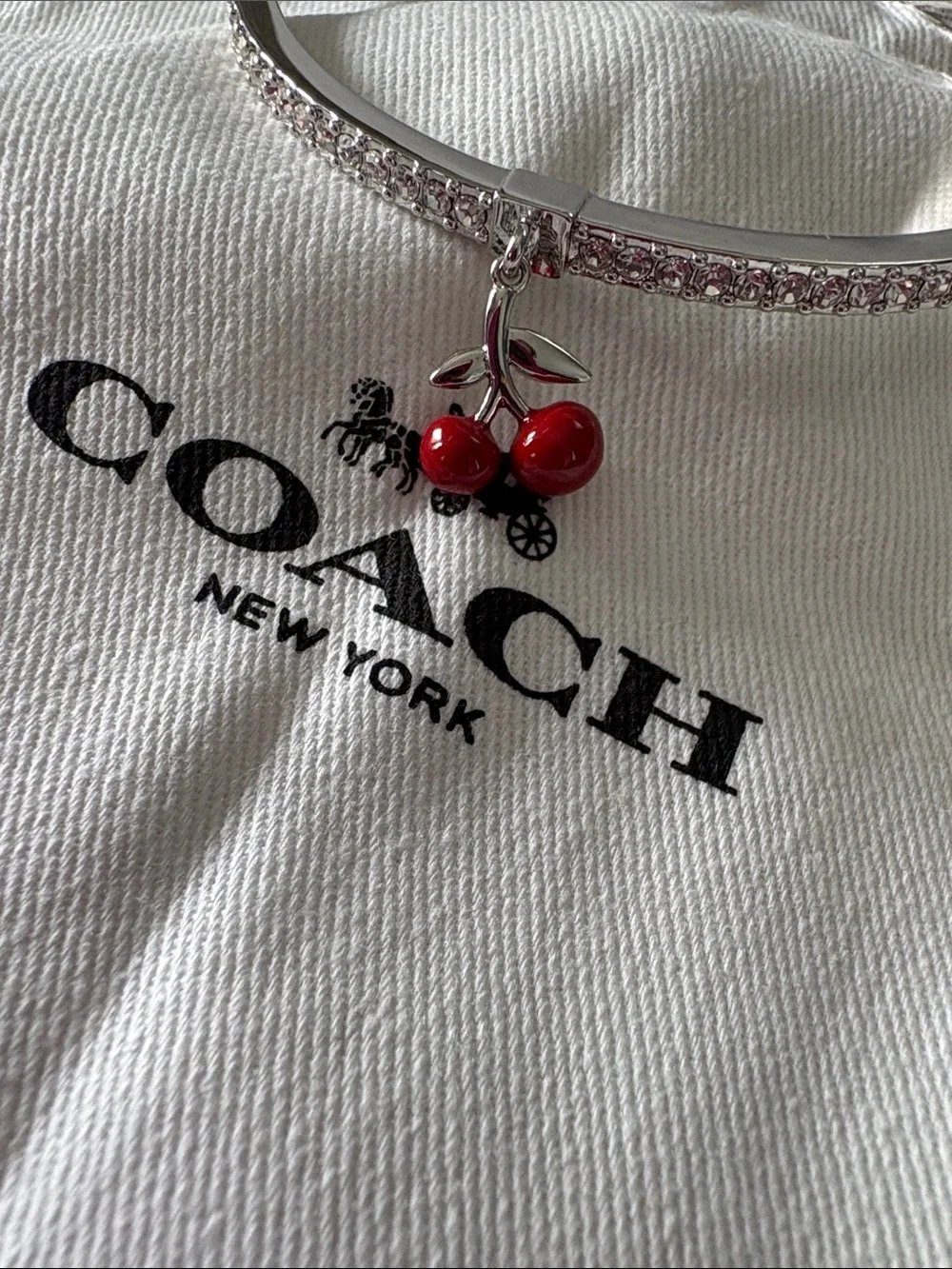 Coach Cherry Bracelet